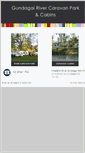 Mobile Screenshot of gundagairivercaravanpark.com.au